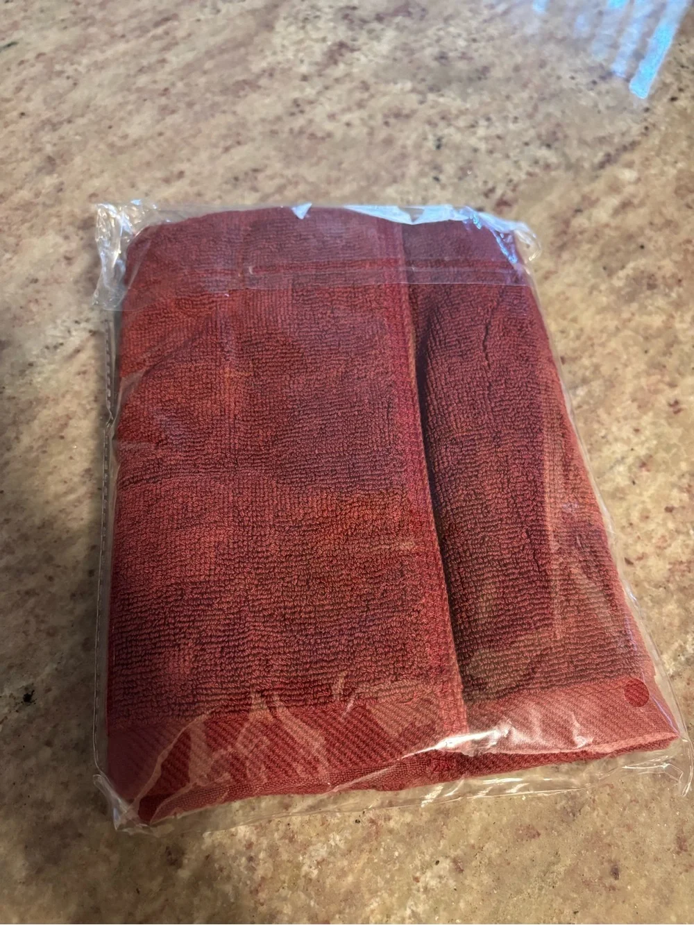 Hilary Duff the lucky me tour VIP Monogrammed Red Plush Towel